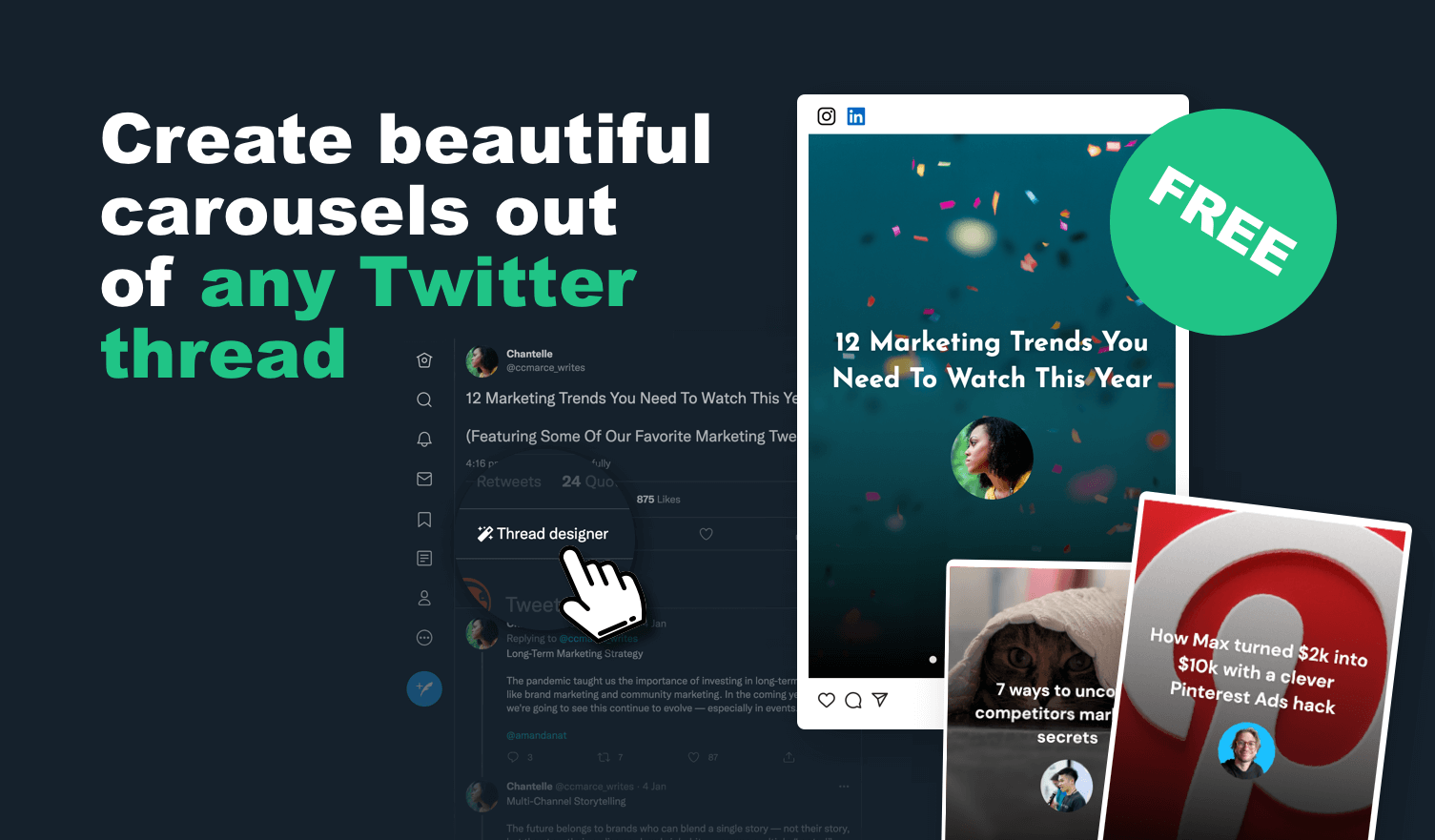 Twitter Thread Designer